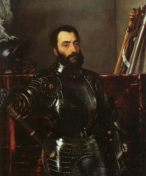  Titian Portrait of Francesco Maria della Rovere Sweden oil painting art